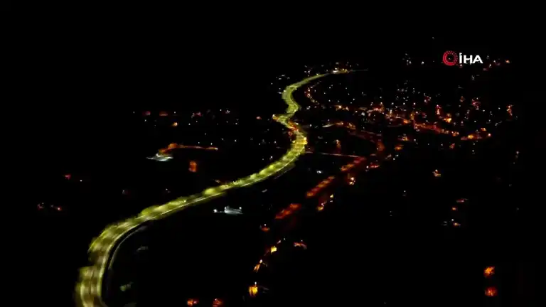 Erzurum-Artvin Yolu Işıl Işıl!